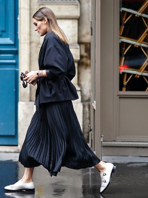 Plisseeröcke sind der neue Modetrend im Herbst!