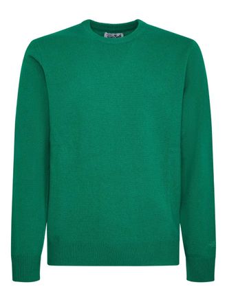MC2 Saint Barth logo-embroidered sweater - Green
