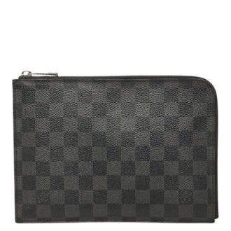Louis Vuitton Pre-owned Clutches, male, Black, Size: ONE SIZE Pre-owned Vintage Clutch Bag, Pochette