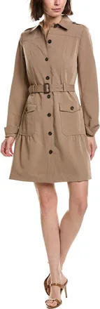 Tahari by ASL Tahari Asl Belted Shirtdress