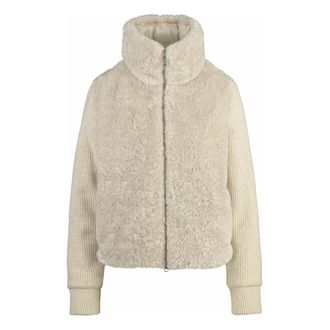 Bomboogie Giacca Tri-material con Pelliccia Sintetica - - Jackets - Donna - Grigio - XL
