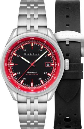 Cadola Pista Automatic Black Dial Mens Watch CD-1031-22