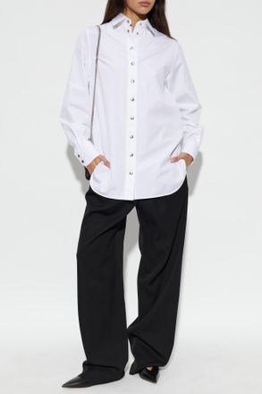 Stella McCartney Oversize Shirt, Womens, White