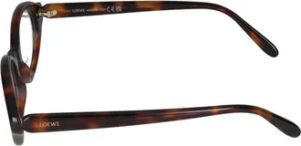 Loewe LW50110I Tortoiseshell Oval Eyeglasses - Tortoiseshell