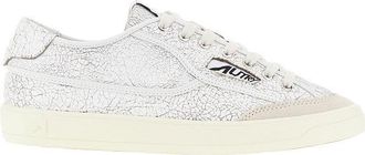 Autry Sneakers Windscape in pelle craquel&eacute; Man 40
