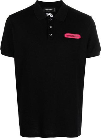 Dsquared2 D2 Tennis Logo Printed Polo Shirt