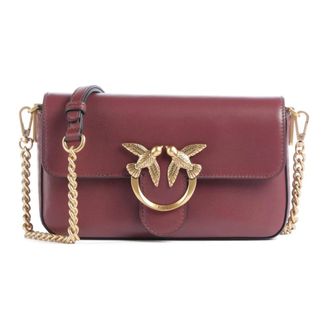 Pinko Love One Mini Slouchy - - Bags - Donna - Rosso - ONE SIZE