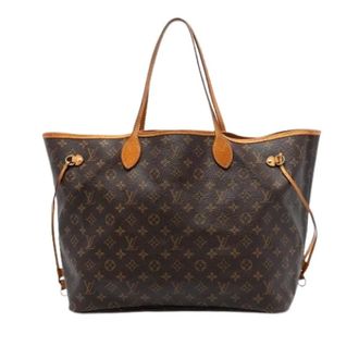 Louis Vuitton Pre-owned Tote Bags, female, Brown, Size: ONE SIZE Pre-owned Neverfull GM