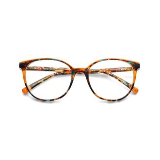Etnia Barcelona Lisse Rounded Cat-Eye Sunglasses with Tortoiseshell Pattern