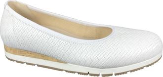 Gabor Stijlvolle Ballerina Schoenen - Dames - Ballerinas - Wit - 36 EU - Schoenen