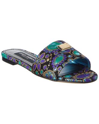 Dolce & Gabbana Dnu Inv Dolce & Gabbana Dg Jacquard Canvas Flat