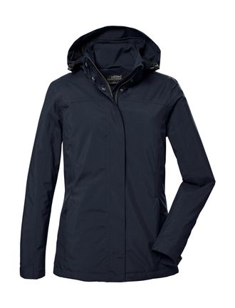 Killtec Outdoorjacke KILLTEC KOS 42 WMN JCKT, Damen, Gr. 44, blau (navy), Oberstoff: 100% Polyester, Futter: 100% Polyester, Jacken Outdoorjacke, Wasser- u wi