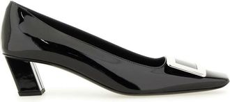 Roger Vivier Belle Vivier Pumps Square Buckle Calfskin