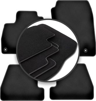 OEM Alfombrillas Premium Para Ford Focus Mk3 Fl Sed&aacute;n, Familiar, Hatchback (2017-2020)