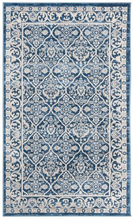 Safavieh Alfombra transicional de polipropileno azul/gris, 122 x 183 cm