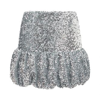 16Arlington Branka Mini Rok - Dames - Korte rokken - Grijs - S - Polyester - Rokken