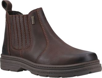 Cotswold Bisley Leren Heren Bruine Enkellaarsjes