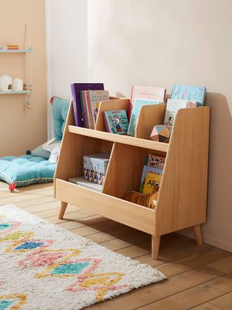 Vertbaudet Kinderzimmer Regal Confetti, 5 F&auml;cher marron
