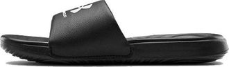 Under Armour (WMNS) Under Armour Ansa Fixed Slides Black White 3023772-004
