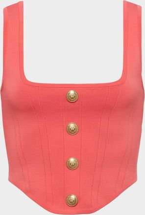 L'agence Saga Knit Corset Top