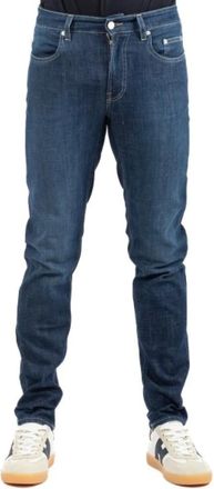 Siviglia Jeans, Heren, Blauw, W30, Katoen, Palazzo Jeans
