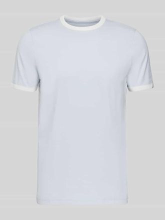 Mc Neal Slim Fit T-Shirt mit Rundhalsausschnitt in Hellblau, Gr&ouml;&szlig;e XXXL