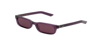 Retro Superfuture GESTO MELANZANA 25L Mens Sunglasses Purple Size 54