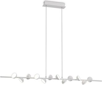 Mantra L&aacute;mpara Adn Lineal Led 36w Para Comedor, Acabado Blanco Mate Mantra