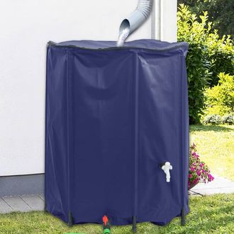 vidaXL Dep&oacute;sito De Agua Plegable Con Grifo Pvc 1250 L Vidaxl