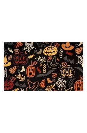 R16 Home Halloween Icon Door Mat in Grey/multi at Nordstrom Rack, Size 24X36 Ft