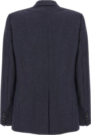 Stella McCartney Womens Blue Viscose Blazer Clothing