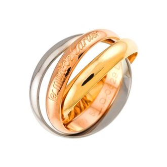 Cartier Yellow Gold (18K) Pink Gold (18K) White Gold (18K) Band Ring (Pre-Owned)