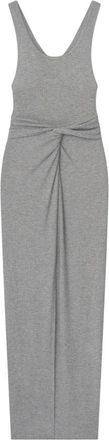 Nanushka Ofelia Dress - Dames - Maxi kleedjes - Grijs - M - Leer - Kleedjes