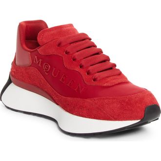 Alexander McQueen Sprint Runner Sneaker in 5860 Roseate at Nordstrom, Size 10Us