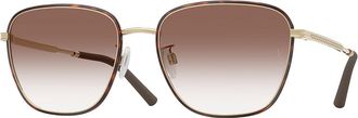 Oliver Peoples OV1378S R-18 524513 Womens Sunglasses Gold Size 57