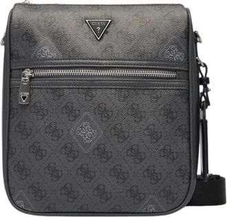 Guess Milano Crossbody - Heren - Schoudertassen - Zwart - ONE Size - Tassen