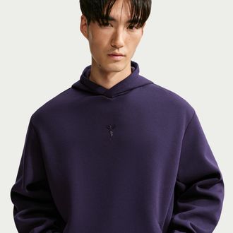 Nike Kobe Nike Mens Dri-FIT Pullover Basketball Hoodie in Purple | IF4898-525