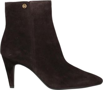 Michael Kors Daniela Enkellaars - Dames - Laarzen met Hak - Bruin - 39 EU - Leer - Schoenen