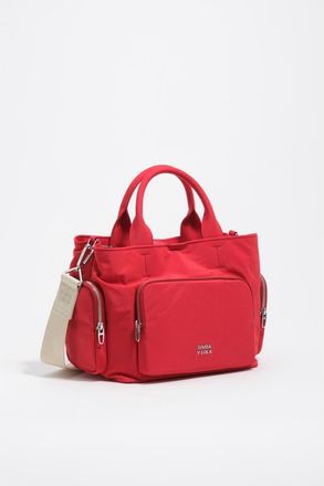 Bimba & Lola Nylon Pocket Bag in Red at Nordstrom