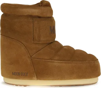 Moon Boot Icon Strap Boots - Cognac