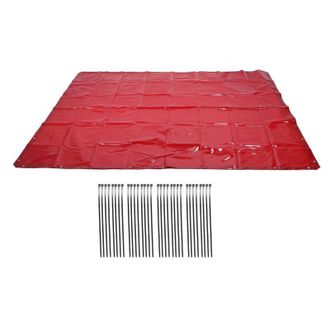 OEM Cortina De Soldadura Ign&iacute;fuga Roja, 1,74 M X 2,34 M, 6 Niveles De Protecci&oacute;n, Para Colgar, Para Uso En Talleres E Industria