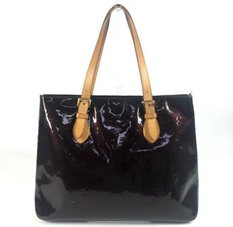 Louis Vuitton Amarante Purple Monogram Vernis Shoulder Bag Tote Bag (Pre-Owned)