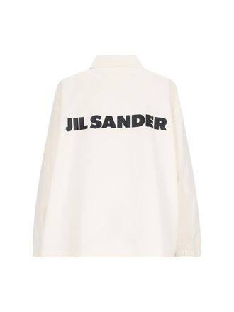 Jil Sander Womens Jackets White Cotton