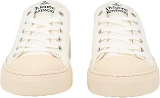 Vivienne Westwood Canvas Low-Top Logo Rubber Sneakers