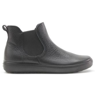 Ecco Ecco Soft 7 470463 Leather Womens Chelsea Boots - Black Black - Size:UK 5-5.5