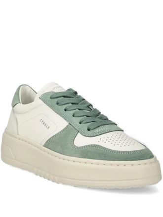 Copenhagen CPH77M perforated suede-leather sneakers - Green