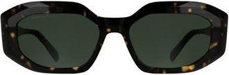 Kendra Scott Danielle 53mm Sunglasses in Dark Tortoise at Nordstrom