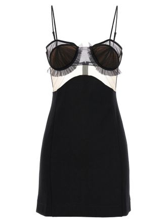 Nensi Dojaka Womens Explosive Flower Bra Dress