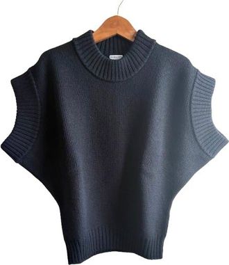 Bottega Veneta Black Knit Jumper Size M