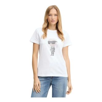 Karl Lagerfeld Dames, Tops, Wit, Maat: XS